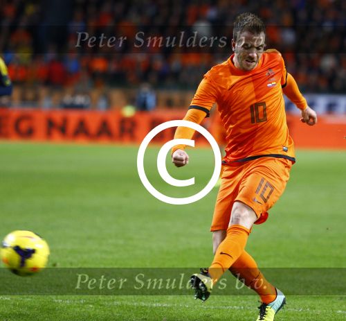 Amsterdam, 19 November 2013
Oefeninterland Nederland-Colombia, eindstand 0-0
Rafael v d Vaart
Foto Peter Smulders BV