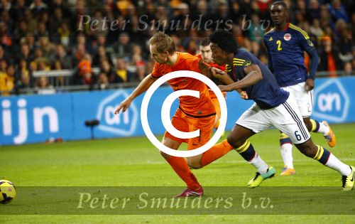 Amsterdam, 19 November 2013
Oefeninterland Nederland-Colombia, eindstand 0-0
Siem de Jong
Foto Peter Smulders BV