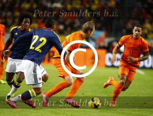 Amsterdam, 19 November 2013
Oefeninterland Nederland-Colombia, eindstand 0-0
Siem de Jong
Foto Peter Smulders BV