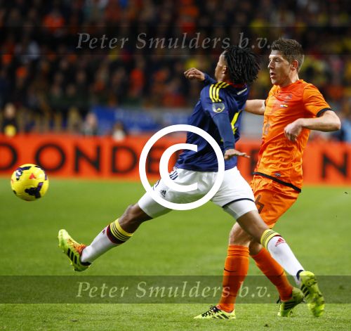 Amsterdam, 19 November 2013
Oefeninterland Nederland-Colombia, eindstand 0-0
Stijn Schaars
Foto Peter Smulders BV
