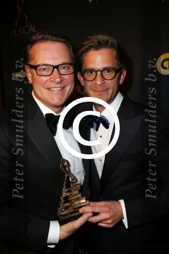 Utrecht 7 januari 2014
Musical awards in het Beatrix theater.
Albert Verlinde en Jeroen Dona