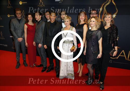 Utrecht 7 januari 2015
Musical awards gala in het Beatrix theater. oa  Jim Bakkum, Yes-r, Vera Mann e.a. cast hartsvrienden