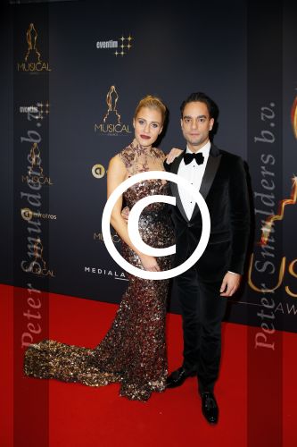 Utrecht 7 januari 2015
Musical awards gala in het Beatrix theater. Celinde Schoemaker