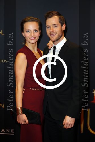 Utrecht 7 januari 2015
Musical awards gala in het Beatrix theater.
Cindy Bell met vriend
