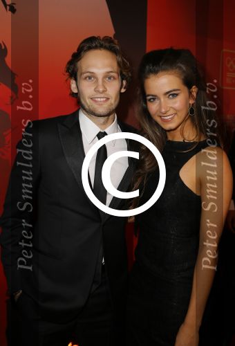 Amsterdam 16 december 2014
Sportman van het jaar verkiezing in de RAI.
Daley Blind met vriendin Candy-Rea