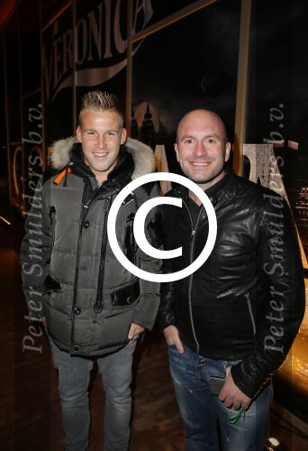 Hilversum 8 januari 2015
Premiere Gotham in de bioscoop in Hilversum.
Joey Spaan en Dean Saunders