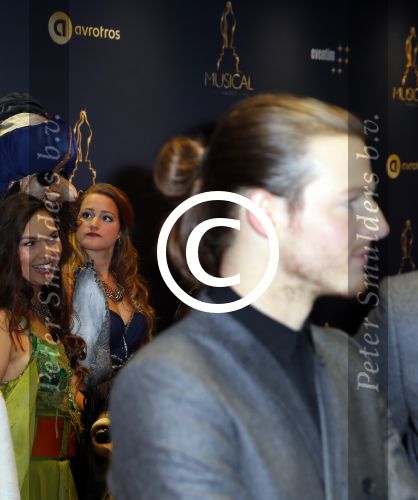 Utrecht 7 januari 2015
Musical awards gala in het Beatrix theater. Desi van Doeveren en ex Guido Spek