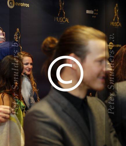 Utrecht 7 januari 2015
Musical awards gala in het Beatrix theater. Desi van Doeveren en ex Guido Spek