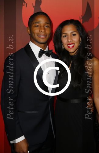 Amsterdam 16 december 2014
Sportman van het jaar verkiezing in de RAI.
Dex Elmont en Nalini Radhakishun