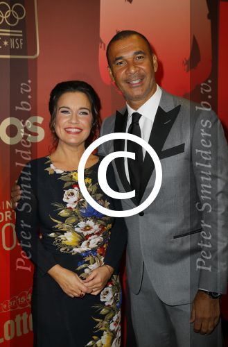 Amsterdam 16 december 2014
Sportman van het jaar verkiezing in de RAI.
Dione de Graaff en Ruud Gullit