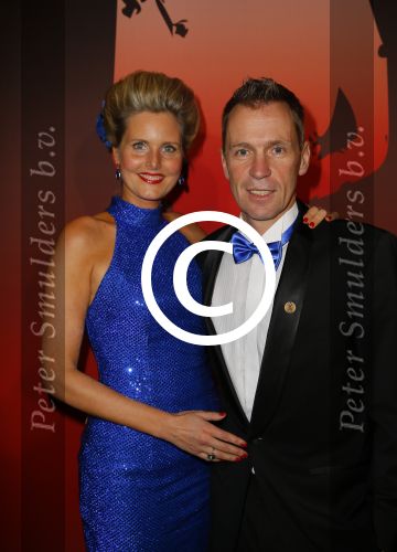 Amsterdam 16 december 2014
Sportman van het jaar verkiezing in de RAI.
Erik Dekker met partner