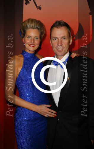Amsterdam 16 december 2014
Sportman van het jaar verkiezing in de RAI.
Erik Dekker met partner