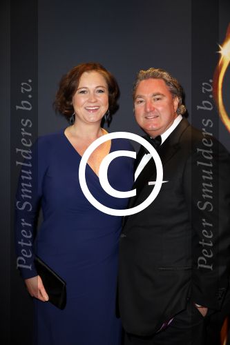 Utrecht 7 januari 2015
Musical awards gala in het Beatrix theater. erwin v Lambaart met vrouw