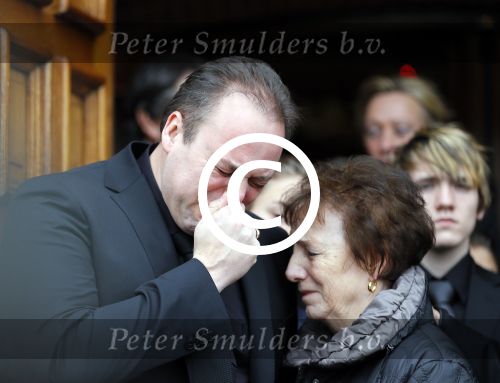 Fijnaart 10 januari 2015                                                                                                     Begrafenis van de vader van Frans en Dorus Bauer; Chris in de kerk in Fijnaart.De moeder van Frans en Mariska en de kinderen zijn natuurlijk aanwezig.