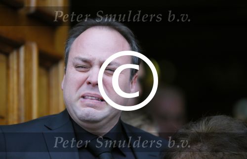 Fijnaart 10 januari 2015                                                                                                     Begrafenis van de vader van Frans en Dorus Bauer; Chris in de kerk in Fijnaart.De moeder van Frans en Mariska en de kinderen zijn natuurlijk aanwezig.