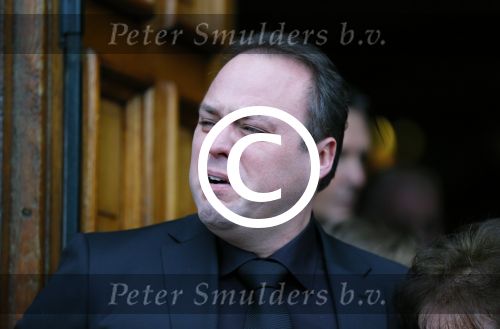 Fijnaart 10 januari 2015                                                                                                     Begrafenis van de vader van Frans en Dorus Bauer; Chris in de kerk in Fijnaart.De moeder van Frans en Mariska en de kinderen zijn natuurlijk aanwezig.