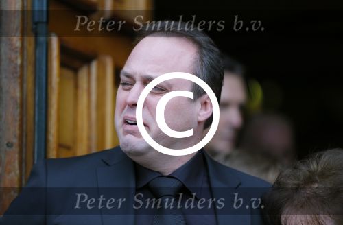 Fijnaart 10 januari 2015                                                                                                     Begrafenis van de vader van Frans en Dorus Bauer; Chris in de kerk in Fijnaart.De moeder van Frans en Mariska en de kinderen zijn natuurlijk aanwezig.