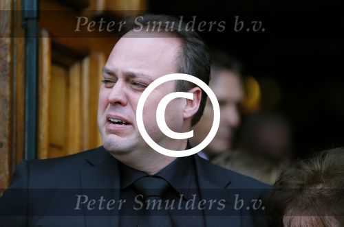 Fijnaart 10 januari 2015                                                                                                     Begrafenis van de vader van Frans en Dorus Bauer; Chris in de kerk in Fijnaart.De moeder van Frans en Mariska en de kinderen zijn natuurlijk aanwezig.