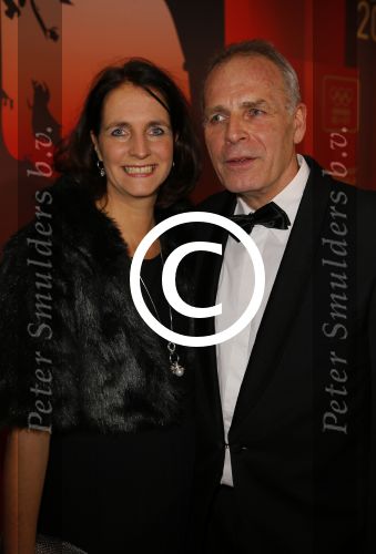 Amsterdam 16 december 2014
Sportman van het jaar verkiezing in de RAI
NOS directeur Gerard Dielessen met partner Kaja