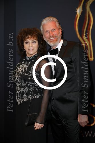 Utrecht 7 januari 2015
Musical awards gala in het Beatrix theater. Henriette Tol met man