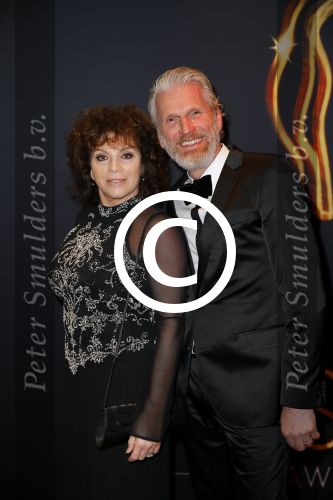 Utrecht 7 januari 2015
Musical awards gala in het Beatrix theater. Henriette Tol met man