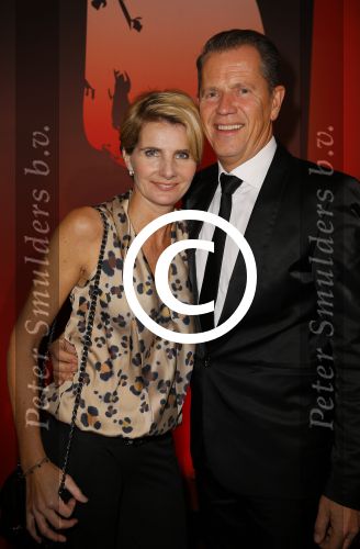 Amsterdam 16 december 2014
Sportman van het jaar verkiezing in de RAI.
Jan Willem Bruggenwirth met zijn vrouw Francis Bruggenwirth