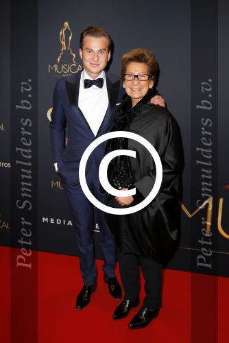 Utrecht 7 januari 2015
Musical awards gala in het Beatrix theater. Janine en Vincent v d Ende