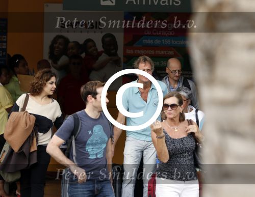 Curacao 1 januari 2015
Jeroen Pauw arriveert met zijn vriendin Nimet Groeneweg op  vliegveld Hato om hier samen met haar een vakantie te vieren.