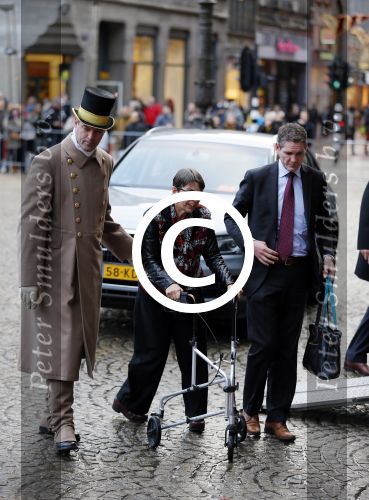 Amsterdam 13 januari 2015
Nieuwjaarsreceptie Koning Willem Alexander en Koningin Maxima in het paleis op de dam.