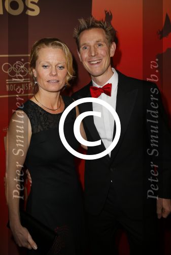 Amsterdam 16 december 2014
Sportman van het jaar verkiezing in de RAI.
Jochem Uytdehaage en partner Danielle Mouissie