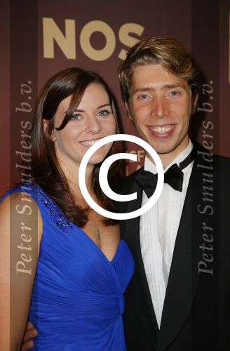 Amsterdam 16 december 2014
Sportman van het jaar verkiezing in de RAI.
Jorrit Bergsma met partner Heather Richardson