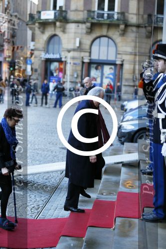 Amsterdam 13 januari 2015
Nieuwjaarsreceptie Koning Willem Alexander en Koningin Maxima in het paleis op de dam.