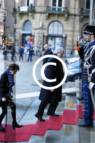 Amsterdam 13 januari 2015
Nieuwjaarsreceptie Koning Willem Alexander en Koningin Maxima in het paleis op de dam.