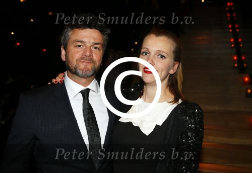 Amsterdam 12 januari 2015
Premiere onder het hart in het Anne theater.
Kasper v Kooten met vriendin