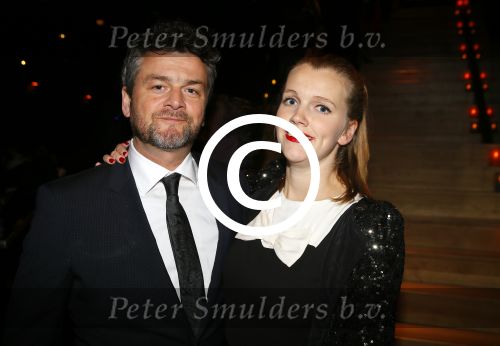 Amsterdam 12 januari 2015
Premiere onder het hart in het Anne theater.
Kasper v Kooten met vriendin