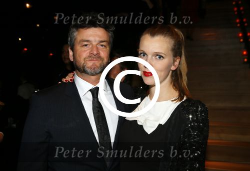 Amsterdam 12 januari 2015
Premiere onder het hart in het Anne theater.
Kasper v Kooten met vriendin