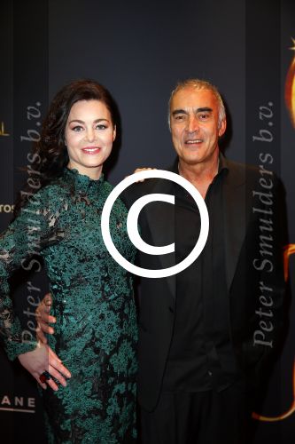 Utrecht 7 januari 2015
Musical awards gala in het Beatrix theater.
Kim Lian v d Meij met vader
