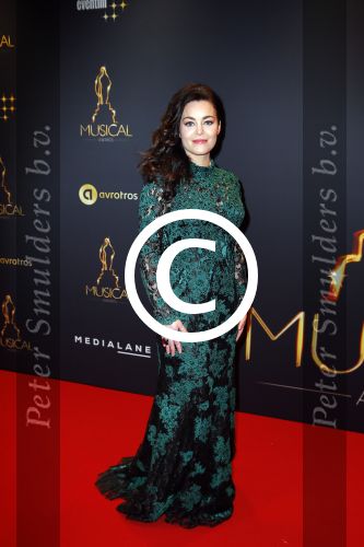 Utrecht 7 januari 2015
Musical awards gala in het Beatrix theater.
Kim Lian v d Meij met vader