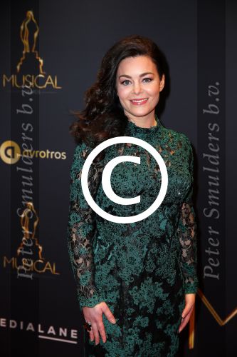 Utrecht 7 januari 2015
Musical awards gala in het Beatrix theater.
Kim Lian v d Meij met vader