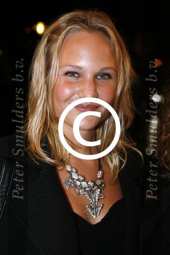 Utrecht 6 oktober 2006
Uitreiking gouden kalveren.
Kimberley Klaver