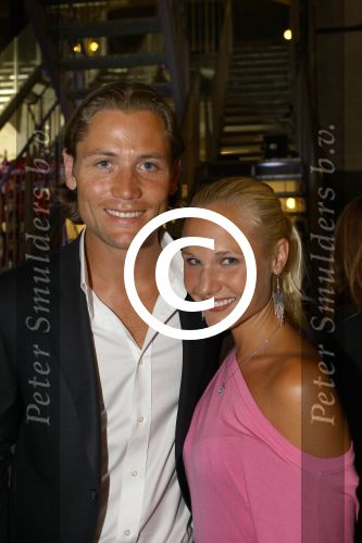 Amsterdam, 7 September 2009
Modeshow van Raak
Kimberly Klaver met vriend
Foto Peter Smulders BV