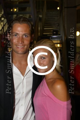 Amsterdam, 7 September 2009
Modeshow van Raak
Kimberly Klaver met vriend
Foto Peter Smulders BV