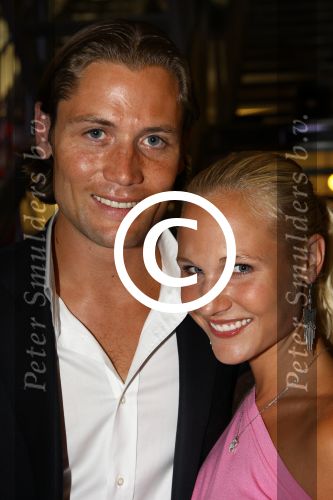 Amsterdam, 7 September 2009
Modeshow van Raak
Kimberly Klaver met vriend
Foto Peter Smulders BV