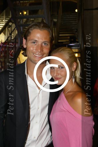 Amsterdam, 7 September 2009
Modeshow van Raak
Kimberly Klaver met vriend
Foto Peter Smulders BV