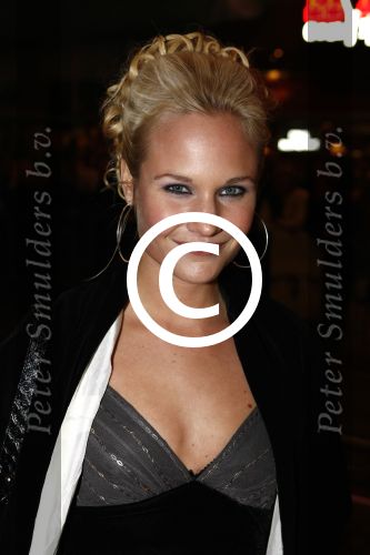 Amsterdam 17 november 2008
Premiere Oorlogswinter in Tuschinski. Kimberly Klaver
Peter Smulders bv