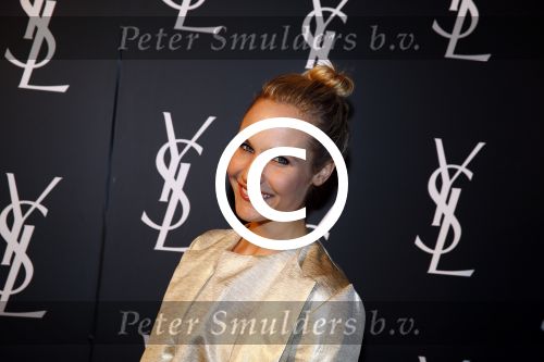 Amsterdam 24 maart 2014
Premiere Yves Saint Laurent in de vondelkerk. Kimberly Klaver met vriend Bas Schothorst