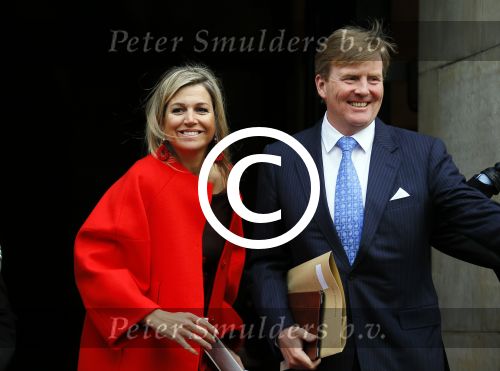 Amsterdam 13 januari 2015
Nieuwjaarsreceptie Koning Willem Alexander en Koningin Maxima in het paleis op de dam.