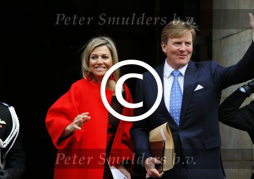 Amsterdam 13 januari 2015
Nieuwjaarsreceptie Koning Willem Alexander en Koningin Maxima in het paleis op de dam.