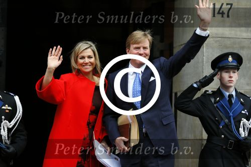 Amsterdam 13 januari 2015
Nieuwjaarsreceptie Koning Willem Alexander en Koningin Maxima in het paleis op de dam.