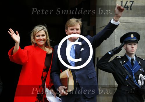 Amsterdam 13 januari 2015
Nieuwjaarsreceptie Koning Willem Alexander en Koningin Maxima in het paleis op de dam.